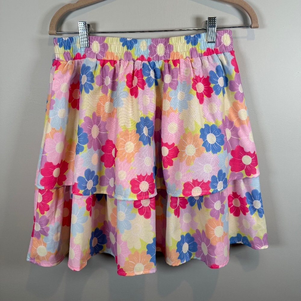 SSYS The Label Floral Skirt Size L